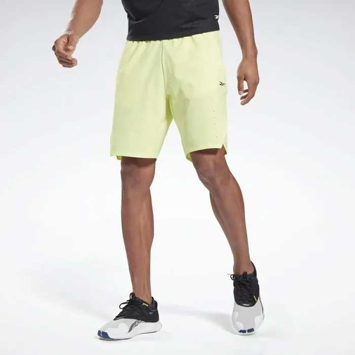 Shorts Mens Reebok Les Mills Epic Shorts Yellow