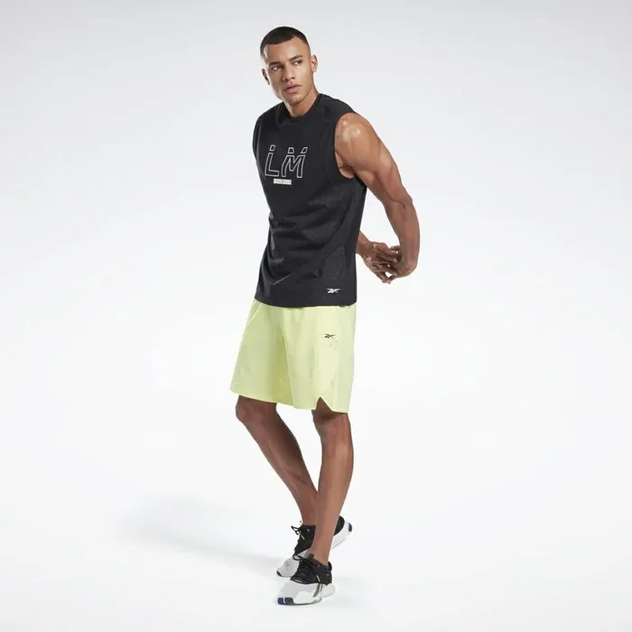 Shorts Mens Reebok Les Mills Epic Shorts Yellow