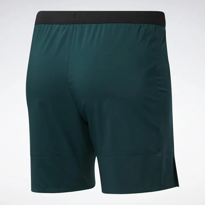Shorts Mens Reebok Running Essentials 7Inch Woven Shorts Forest Green