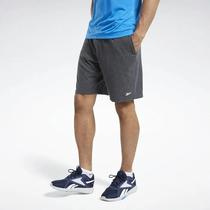 Shorts Mens Reebok Training Essentials Shorts Dark Grey Heather