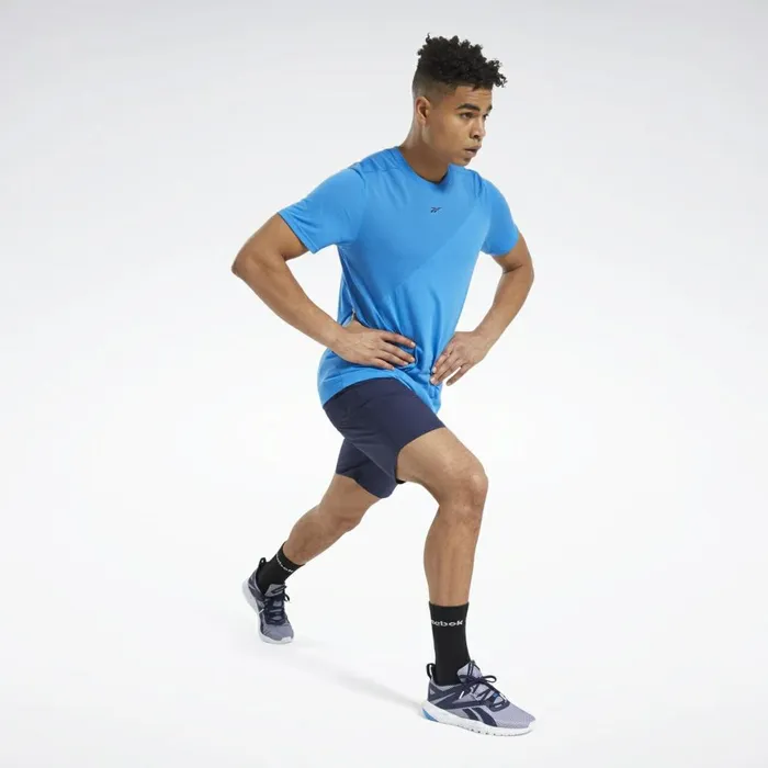 Shorts Mens Reebok Training Essentials Utility Shorts Vector Navy