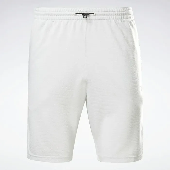 Shorts Mens Reebok Workout Ready Mlange Shorts Pure Grey 2