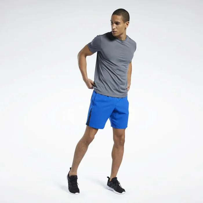 Shorts Mens Reebok Workout Ready Shorts Humble Blue