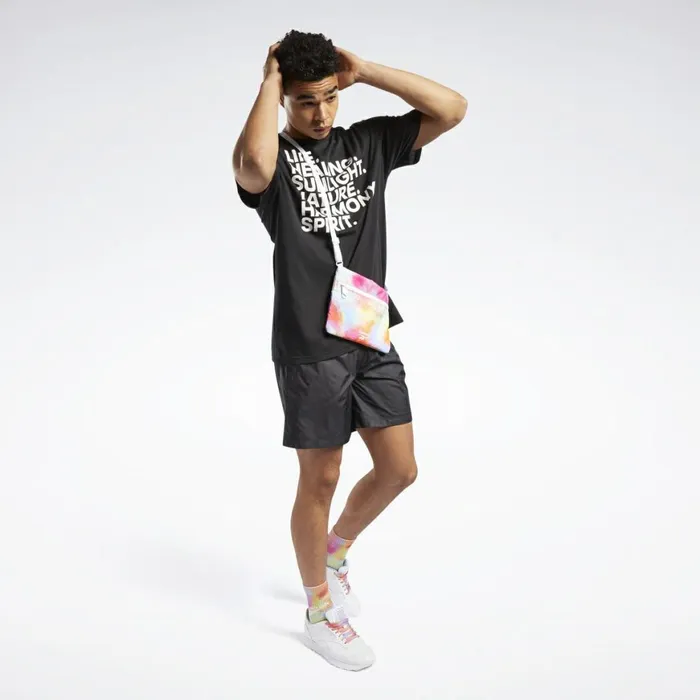 Shorts MensWomens Reebok Pride Woven Lifestyle Shorts Black