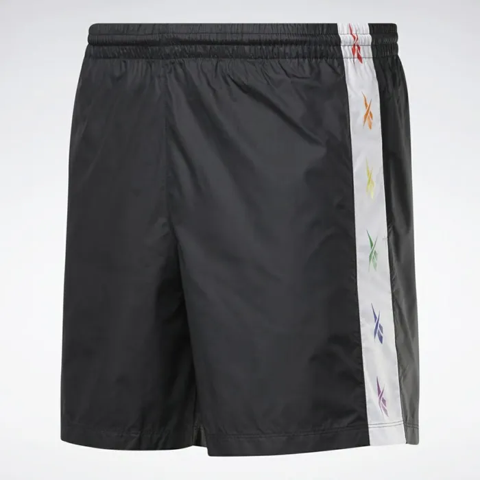 Shorts MensWomens Reebok Pride Woven Lifestyle Shorts Black