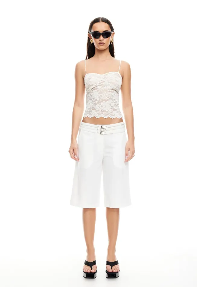 Shorts Women Lioness Fashion BACKSTAGE JORT Ivory Shorts Women Lioness Fashion BACKSTAGE JORT Ivory