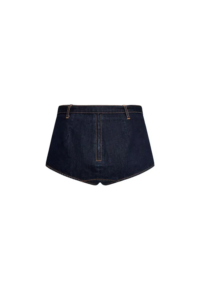Shorts Women Lioness Fashion HALSTON BRIEFS Dark Denim Shorts Women Lioness Fashion HALSTON BRIEFS Dark Denim