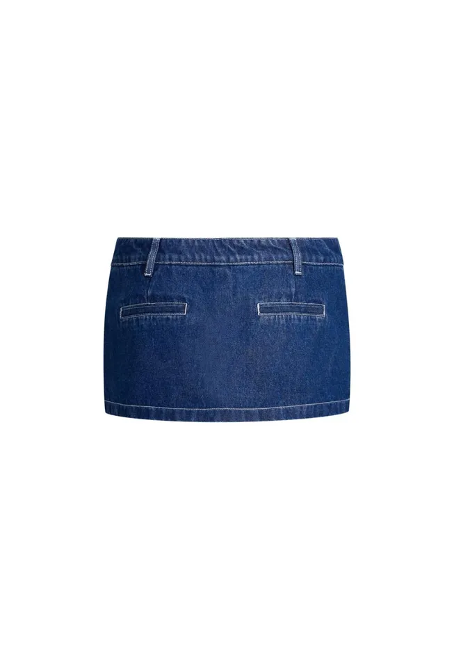 Shorts Women Lioness Fashion RHODE MINI Blue Denim
