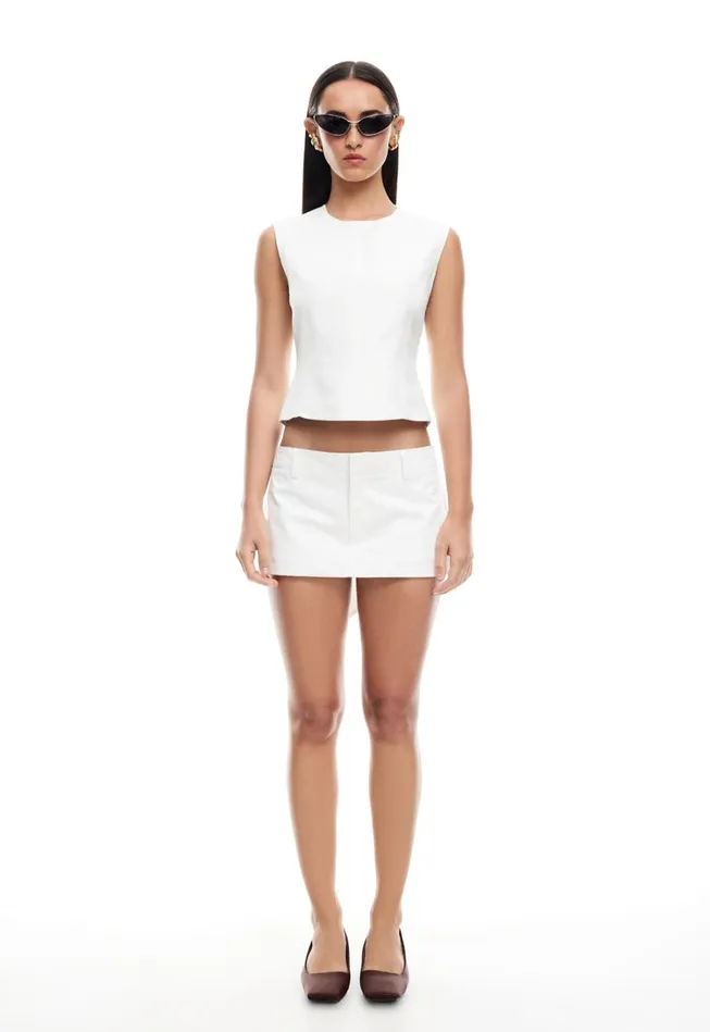 Shorts Women Lioness Fashion RHODE MINI Porcelain