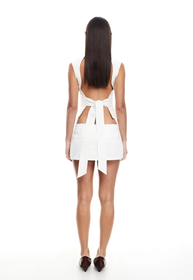 Shorts Women Lioness Fashion RHODE MINI Porcelain