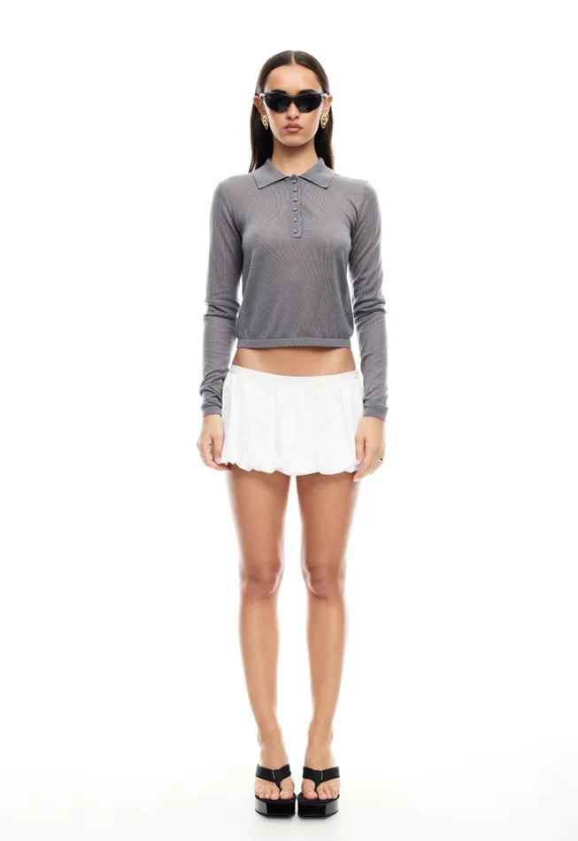Shorts Women Lioness Fashion UN TUTU MINI SKORT Porcelain Shorts Women Lioness Fashion UN TUTU MINI SKORT Porcelain