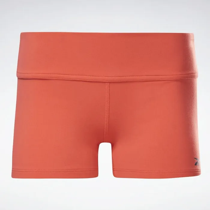 Shorts Womens Reebok Chase Solid Booty Shorts Dynamic Red