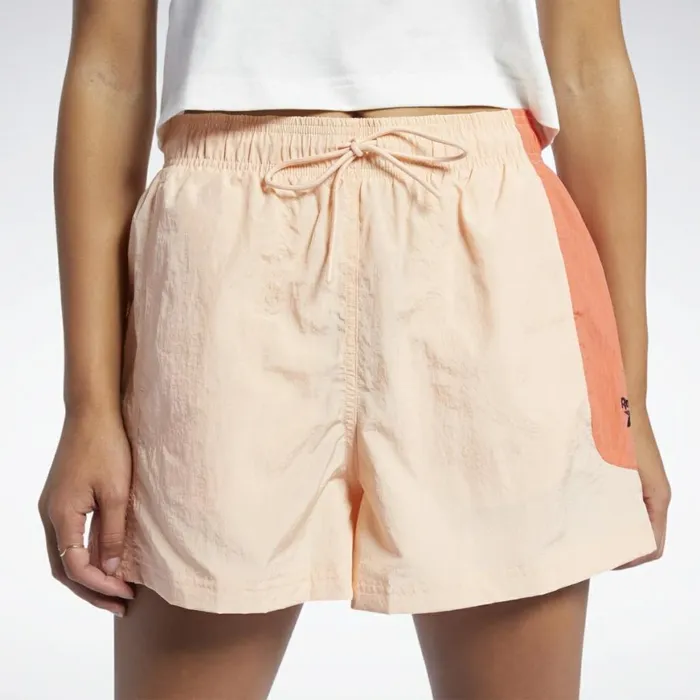 Shorts Womens Reebok Classics Resort Shorts Aura Orange
