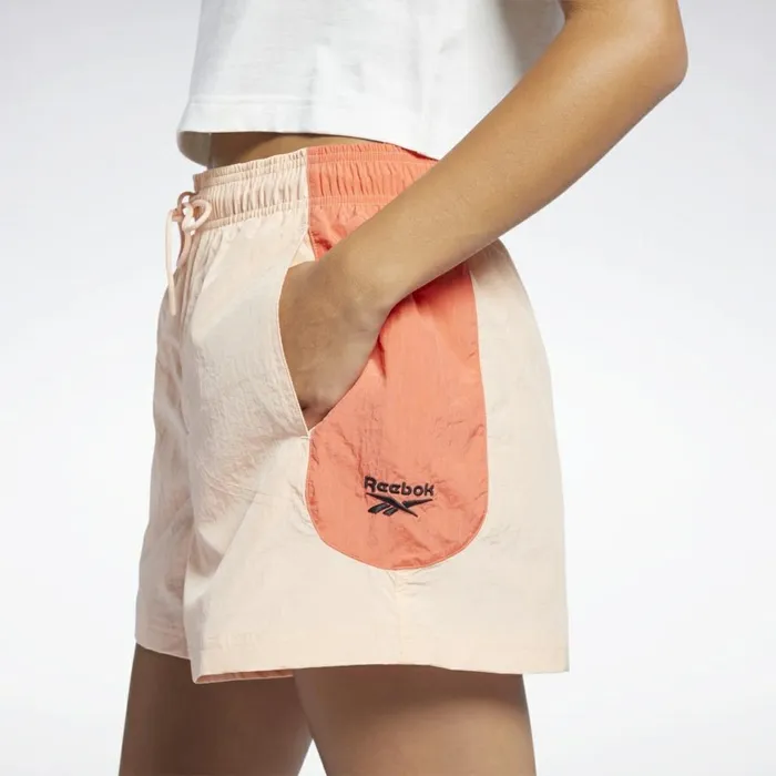 Shorts Womens Reebok Classics Resort Shorts Aura Orange