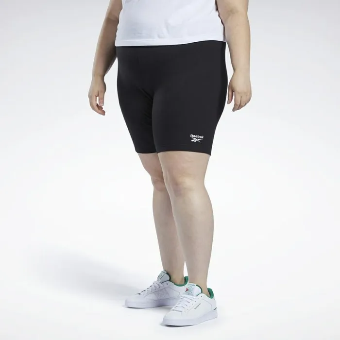 Shorts Womens Reebok Classics Vector Short Leggings Plus Size Black