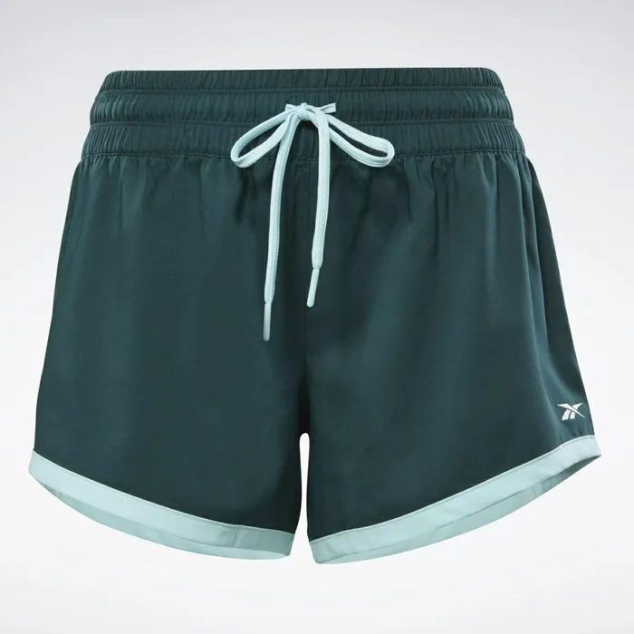 Shorts Womens Reebok Workout Ready Shorts Forest Green
