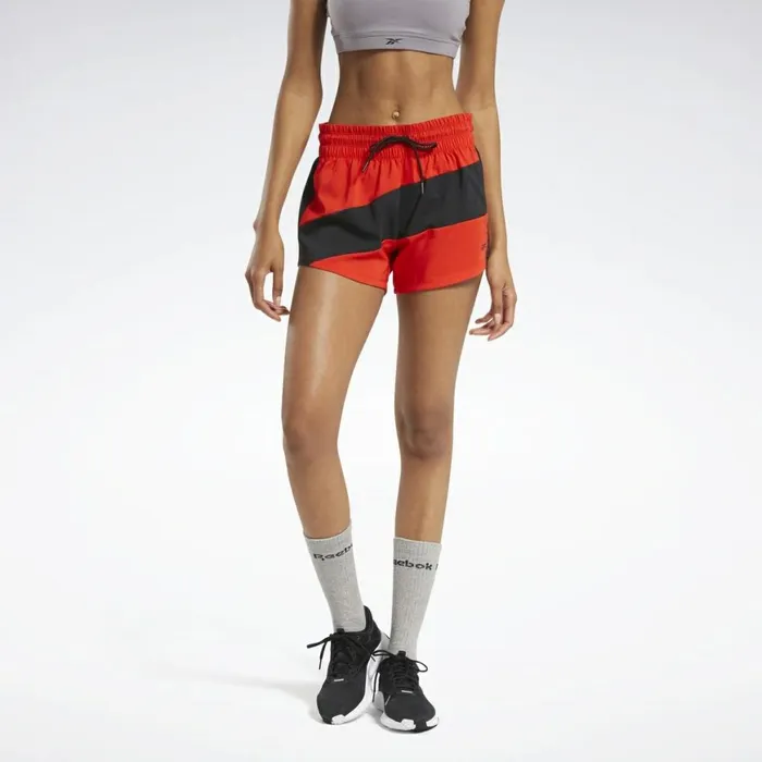 Shorts Womens Reebok Workout Ready Shorts Instinct Red