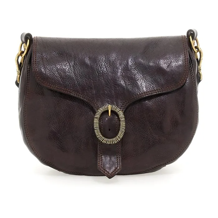 ShoulderHobo Bag Women Campomaggi Ardesia Brown