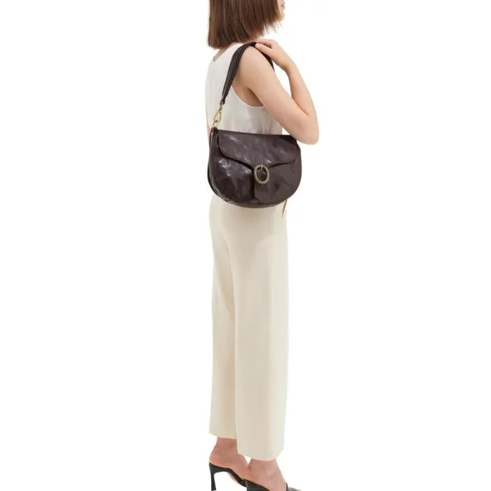 ShoulderHobo Bag Women Campomaggi Ardesia Brown ShoulderHobo Bag Women Campomaggi Ardesia Brown