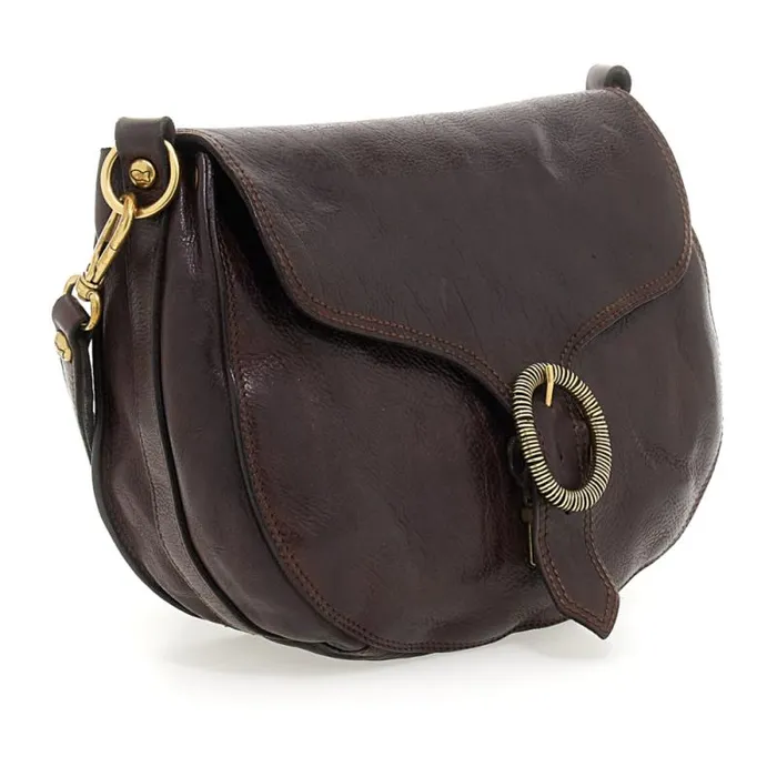 ShoulderHobo Bag Women Campomaggi Ardesia Brown ShoulderHobo Bag Women Campomaggi Ardesia Brown