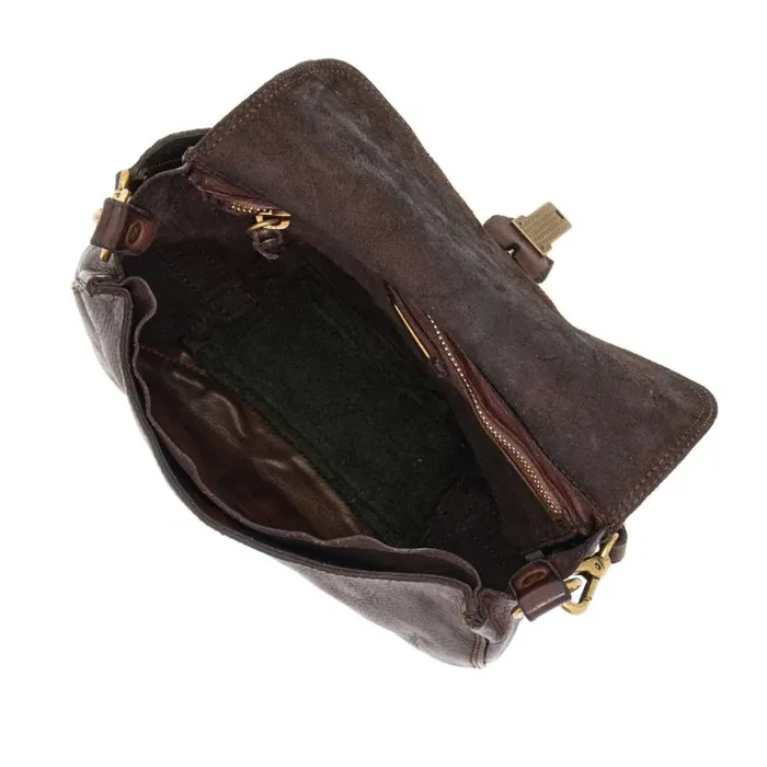 ShoulderHobo Bag Women Campomaggi Ardesia Brown ShoulderHobo Bag Women Campomaggi Ardesia Brown