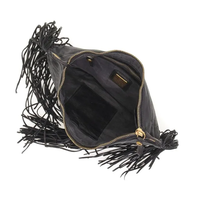 ShoulderHobo Bag Women Campomaggi Cala Luna Black ShoulderHobo Bag Women Campomaggi Cala Luna Black