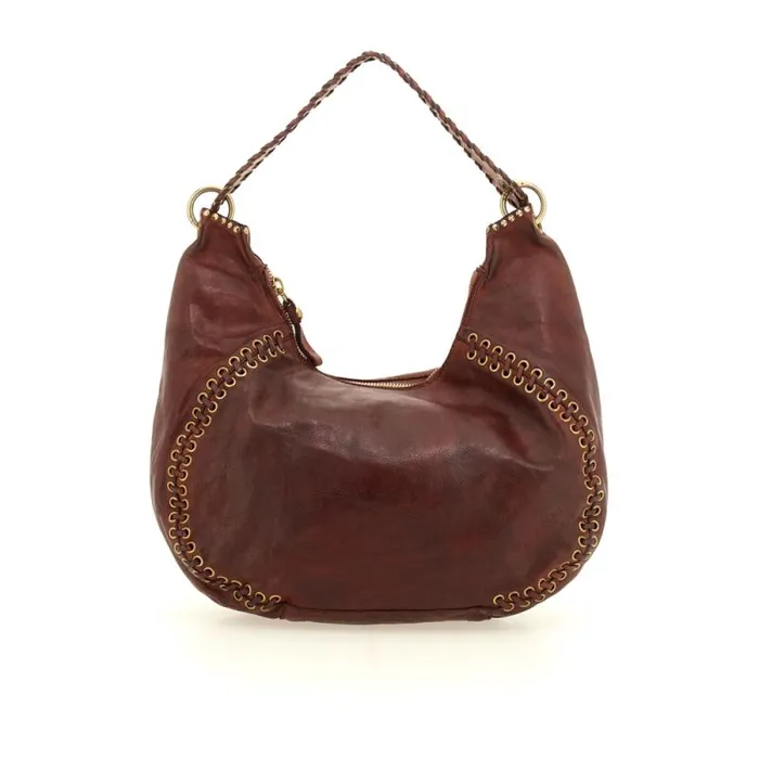 ShoulderHobo Bag Women Campomaggi Dalia Red