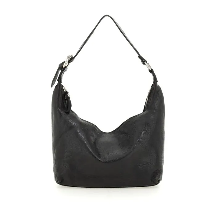 ShoulderHobo Bag Women Campomaggi Diana Black