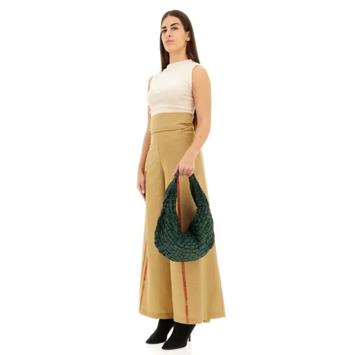 ShoulderHobo Bag Women Campomaggi Edera Green ShoulderHobo Bag Women Campomaggi Edera Green