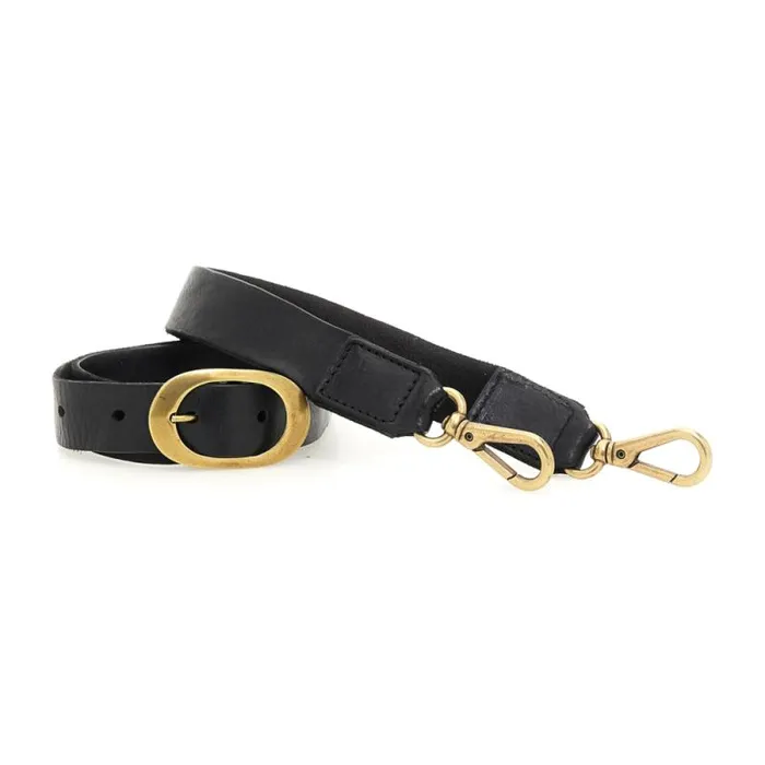 Shoulder Straps And Bags Accessories Women Campomaggi Classic Black Shoulder Straps And Bags Accessories Women Campomaggi Classic Black