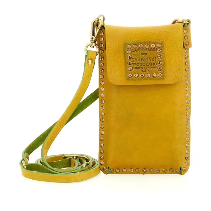 Shoulder Straps And Bags Accessories Women Campomaggi Ematite Yellow