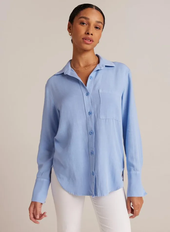 Single Pocket Shirt 8211 Fresh Sky Women Bella Dahl Long Sleeve