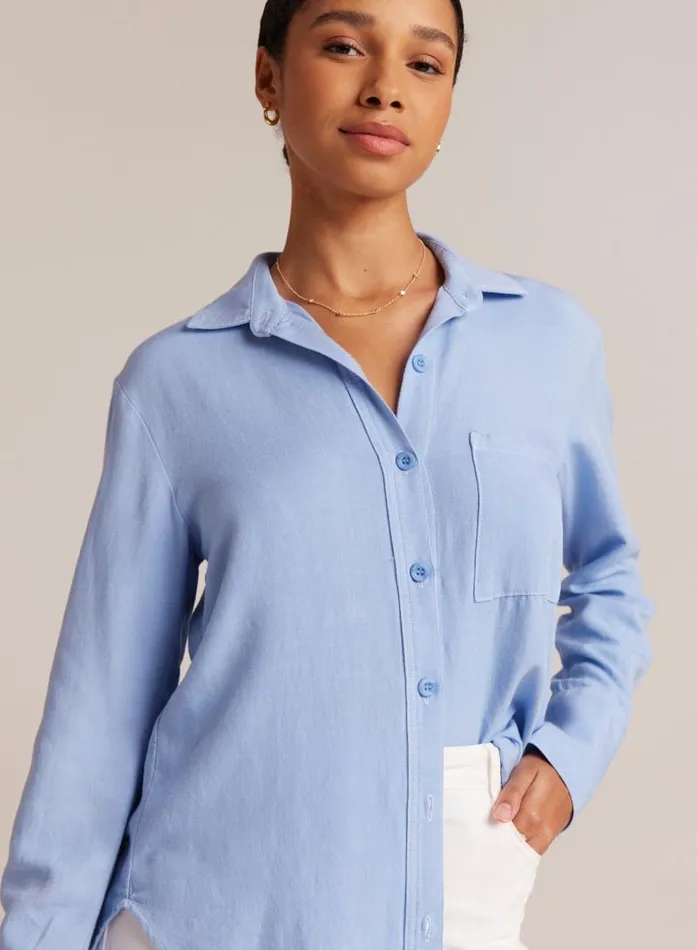 Single Pocket Shirt 8211 Fresh Sky Women Bella Dahl Long Sleeve Single Pocket Shirt 8211 Fresh Sky Women Bella Dahl Long Sleeve