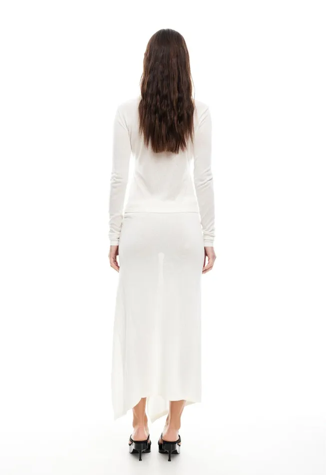 Skirts Women Lioness Fashion BANKS MIDI SKIRT Ivory Skirts Women Lioness Fashion BANKS MIDI SKIRT Ivory