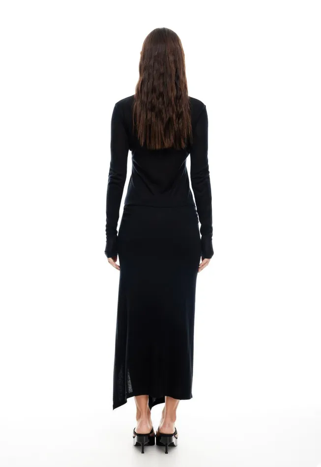 Skirts Women Lioness Fashion BANKS MIDI SKIRT Onyx Skirts Women Lioness Fashion BANKS MIDI SKIRT Onyx
