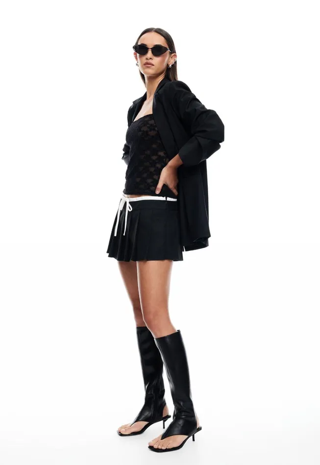 Skirts Women Lioness Fashion DYNASTY MINI SKORT Onyx Skirts Women Lioness Fashion DYNASTY MINI SKORT Onyx