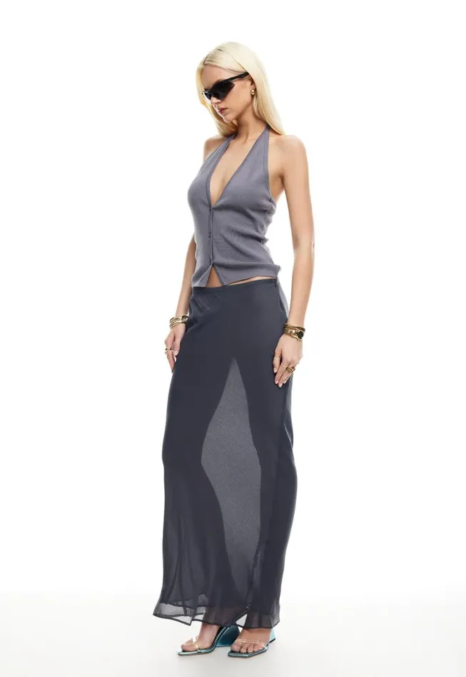 Skirts Women Lioness Fashion ENDLESS MAXI SKIRT Dark Olive Skirts Women Lioness Fashion ENDLESS MAXI SKIRT Dark Olive