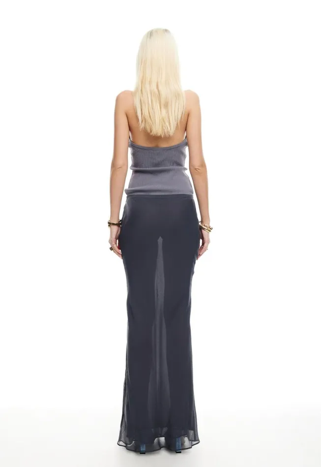 Skirts Women Lioness Fashion ENDLESS MAXI SKIRT Dark Olive Skirts Women Lioness Fashion ENDLESS MAXI SKIRT Dark Olive