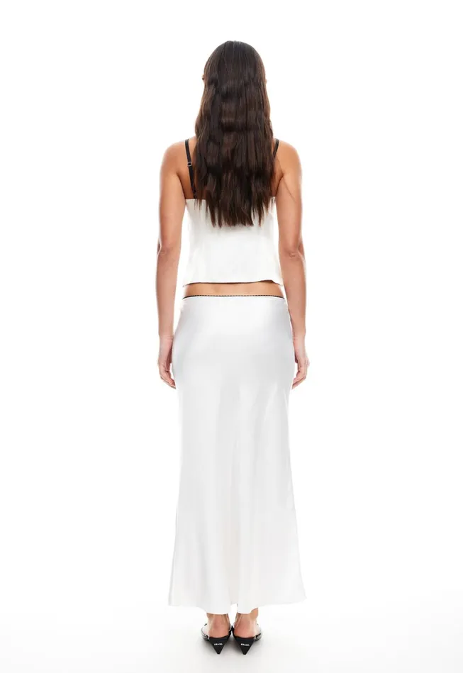Skirts Women Lioness Fashion ENIGMATIC MAXI SKIRT Porcelain Skirts Women Lioness Fashion ENIGMATIC MAXI SKIRT Porcelain