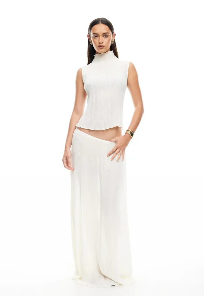 Skirts Women Lioness Fashion FORD MAXI Ivory