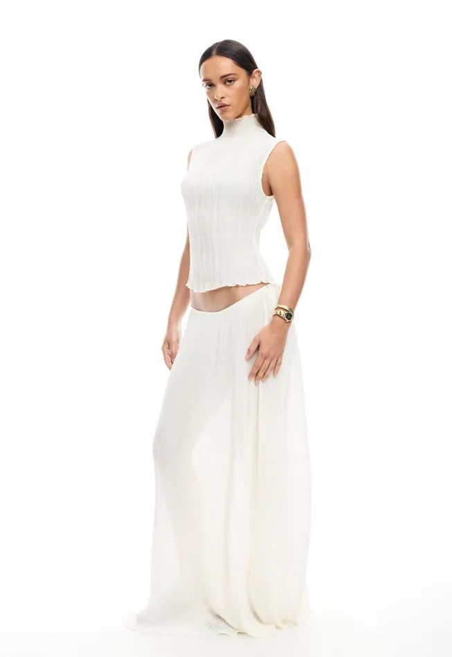 Skirts Women Lioness Fashion FORD MAXI Ivory Skirts Women Lioness Fashion FORD MAXI Ivory