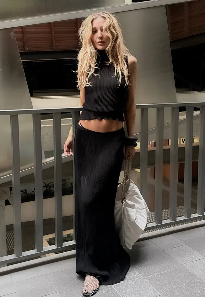 Skirts Women Lioness Fashion FORD MAXI Onyx