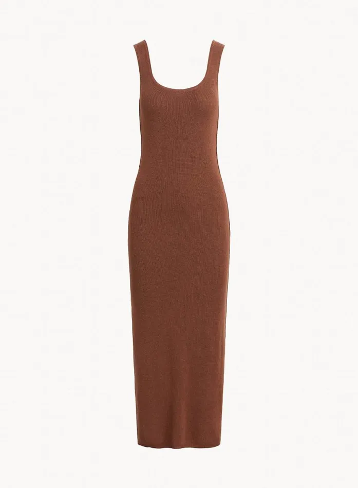 Sleeveless Midi Linen Jersey Dress 8211 French Espresso Women Bella Dahl Midi Dresses Sleeveless Midi Linen Jersey Dress 8211 French Espresso Women Bella Dahl Midi Dresses