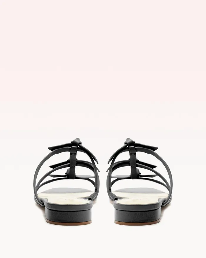 Slim Lolita Slide Black Black Women Alexandre Birman Flats