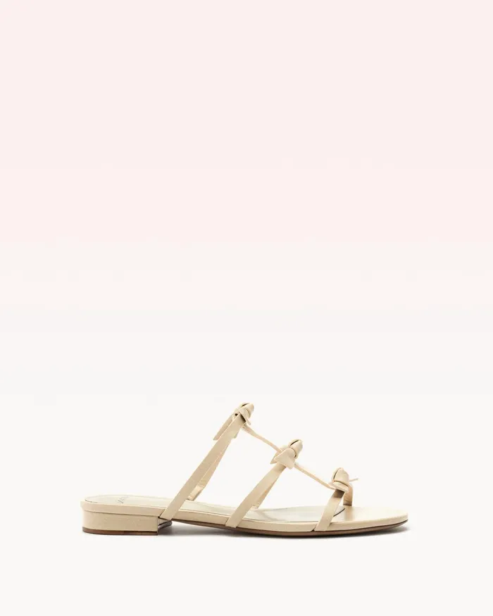 Slim Lolita Slide Chalk Chalk Women Alexandre Birman Flats