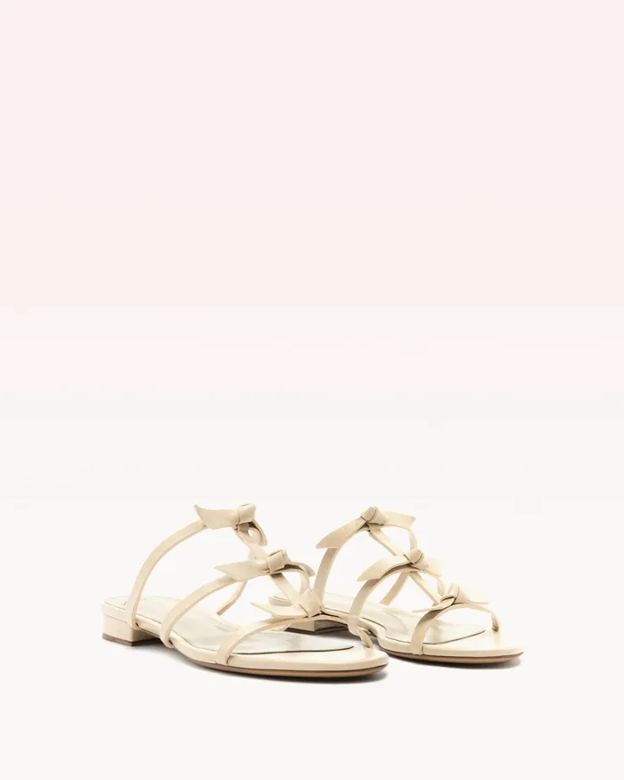 Slim Lolita Slide Chalk Chalk Women Alexandre Birman Flats