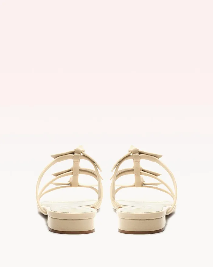 Slim Lolita Slide Chalk Chalk Women Alexandre Birman Flats