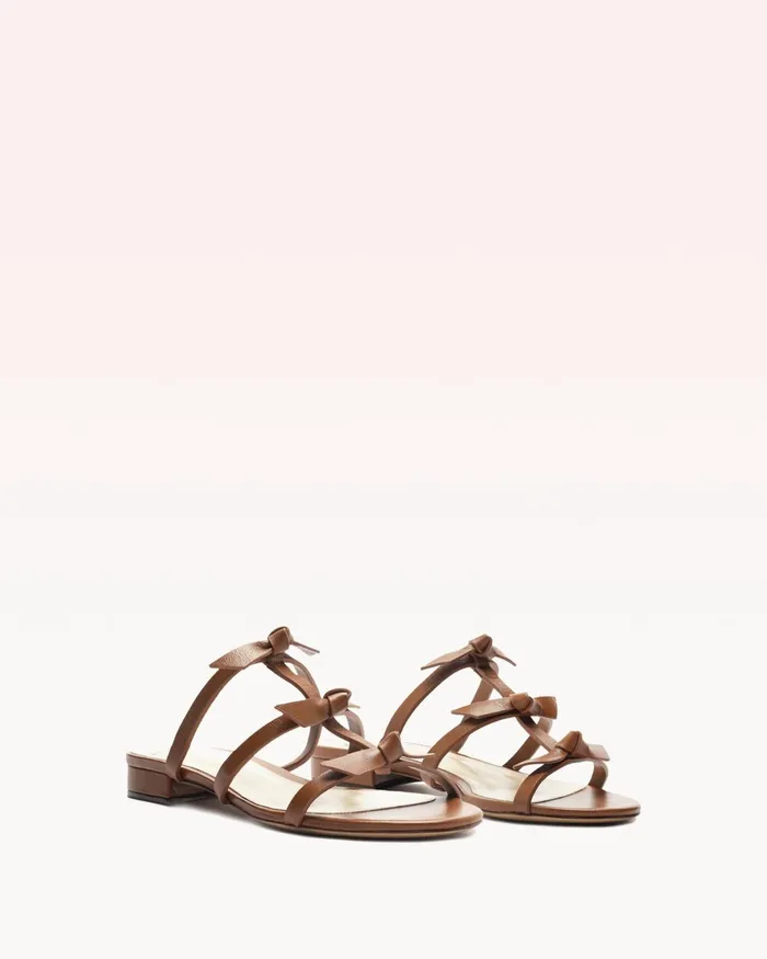Slim Lolita Slide Espresso Espresso Women Alexandre Birman Flats