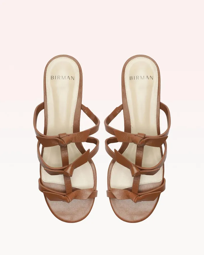 Slim Lolita Slide Espresso Espresso Women Alexandre Birman Flats