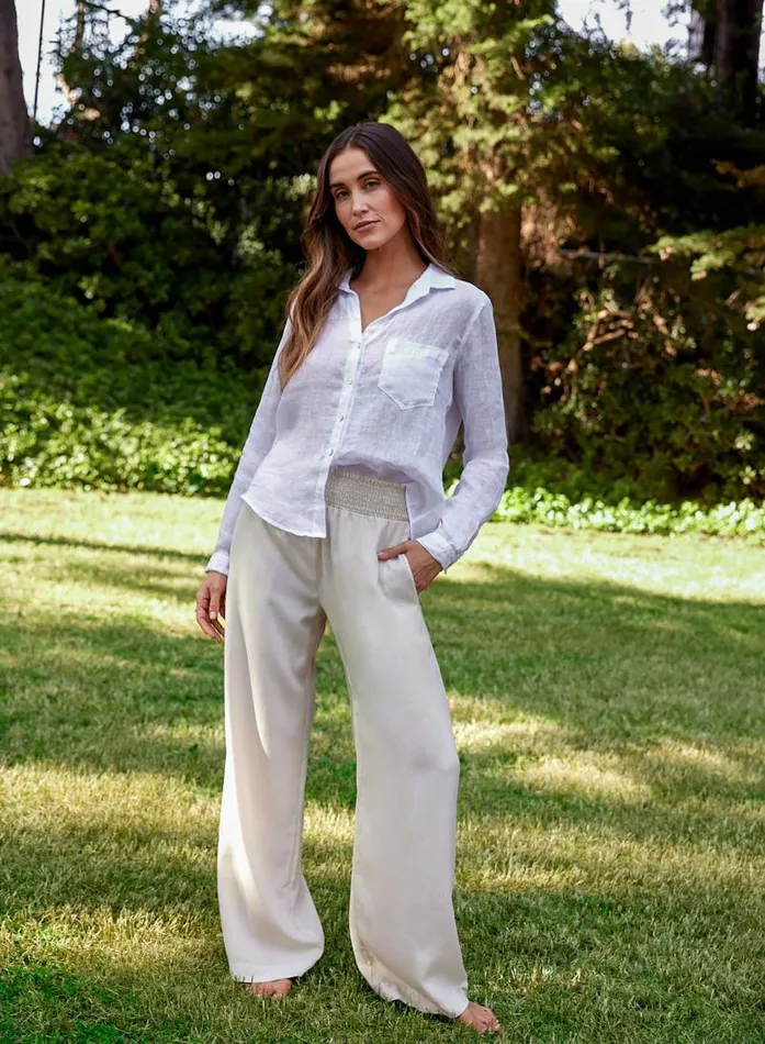 Smocked Waist Wide Leg 8211 Cliffside Women Bella Dahl Pants